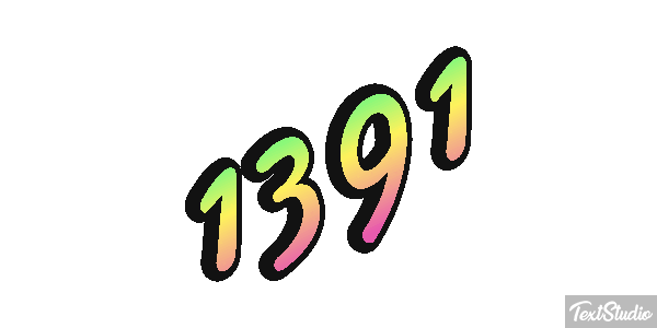 1391 Texteffekt