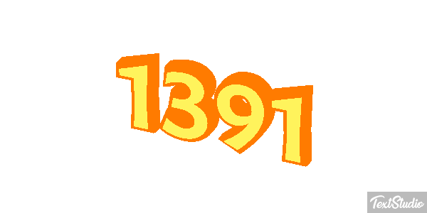 1391 Texteffekt