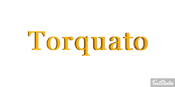 Torquato Текстовый эффект