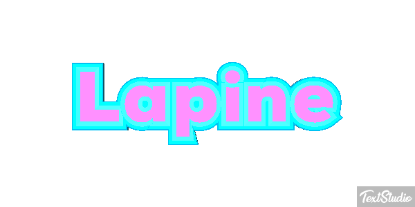 Lapine Effet de texte