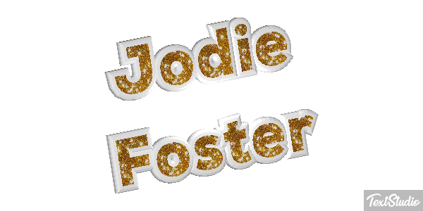Jodie Foster Effetto testo