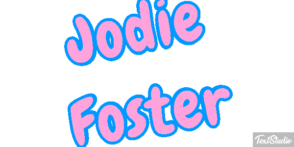 Jodie Foster Effetto testo