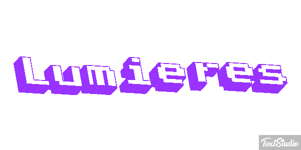 Lumières Metin efekti