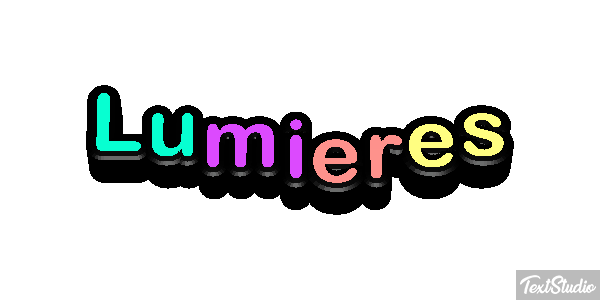 Lumières Metin efekti