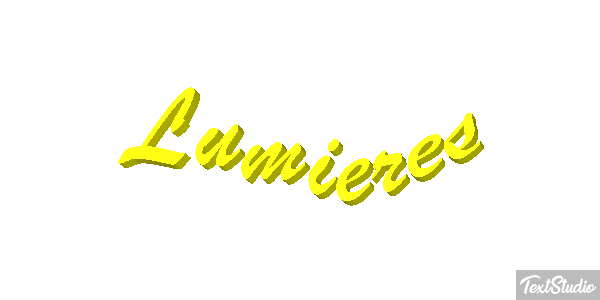 Lumières Metin efekti