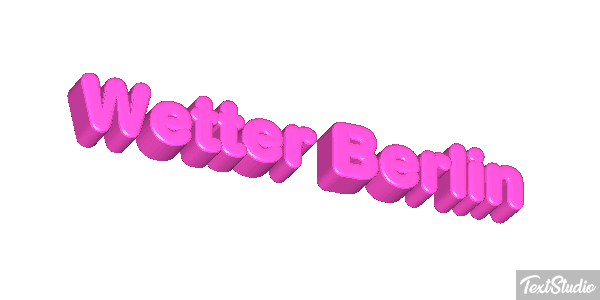 Wetter Berlin Efeito do texto