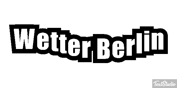 Wetter Berlin Efeito do texto
