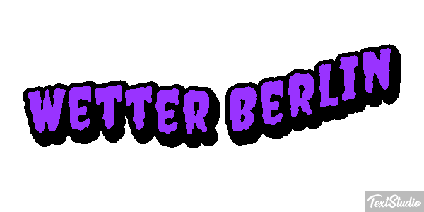 Wetter Berlin Efeito do texto