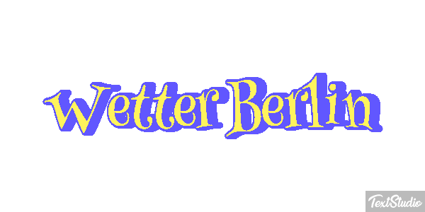 Wetter Berlin Efeito do texto