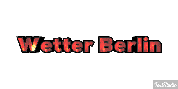 Wetter Berlin Efeito do texto