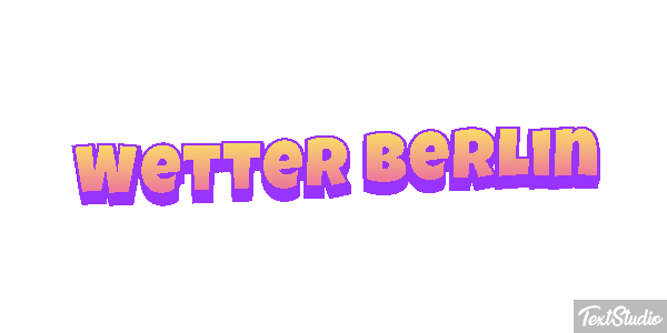 Wetter Berlin Efeito do texto