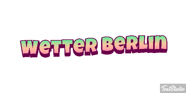Wetter Berlin Efeito do texto