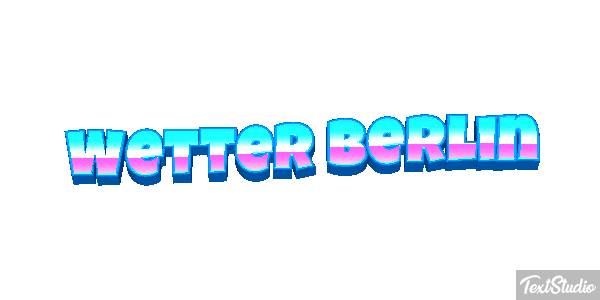 Wetter Berlin Efeito do texto