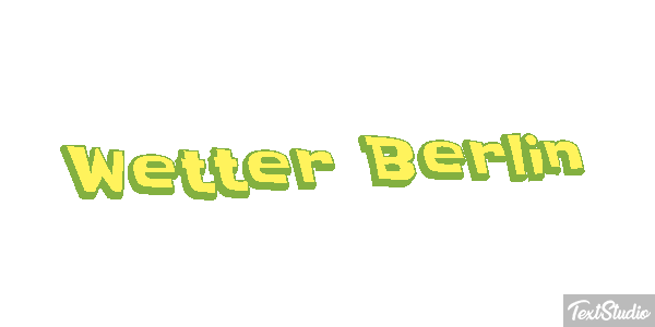 Wetter Berlin Efeito do texto