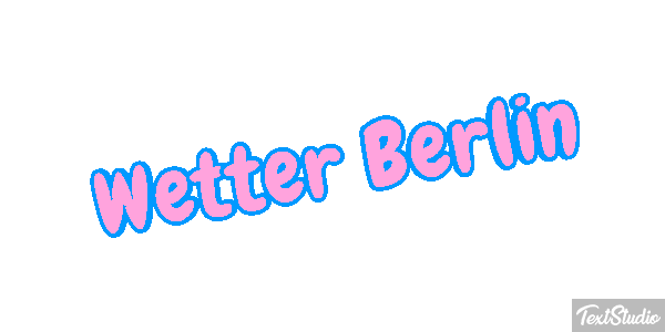 Wetter Berlin Efeito do texto