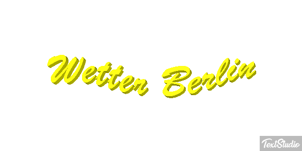 Wetter Berlin Efeito do texto