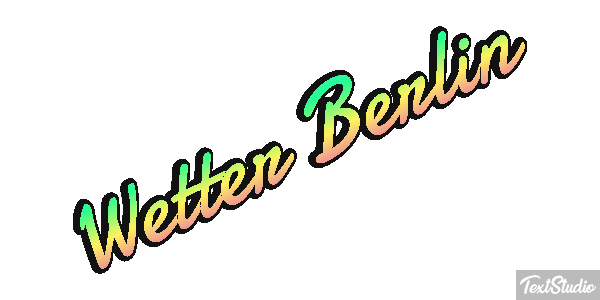 Wetter Berlin Efeito do texto