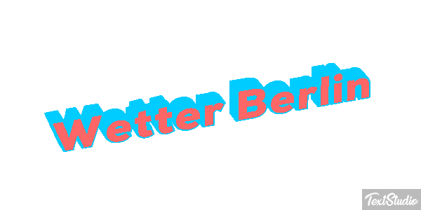Wetter Berlin Efeito do texto
