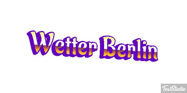Wetter Berlin Efeito do texto