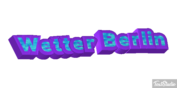 Wetter Berlin Efeito do texto