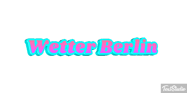 Wetter Berlin Efeito do texto
