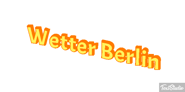 Wetter Berlin Efeito do texto