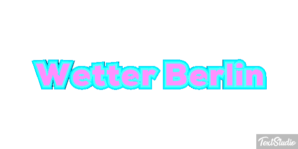 Wetter Berlin Efeito do texto