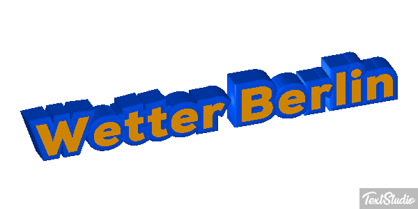 Wetter Berlin Efeito do texto