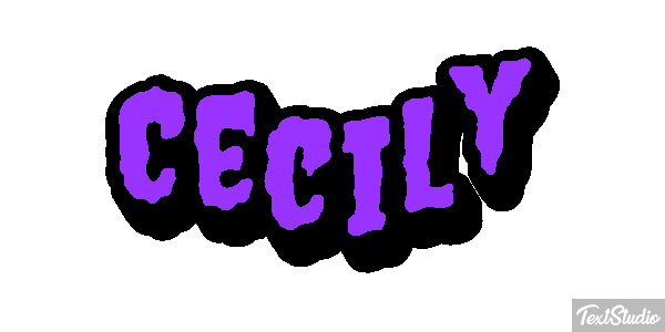 Cecily Text effect