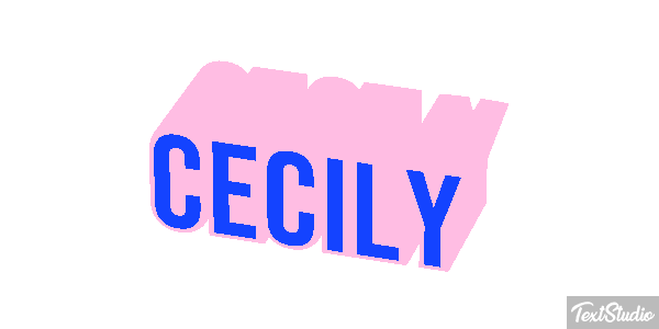 Cecily Text effect