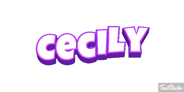 Cecily Text effect