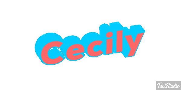 Cecily Text effect