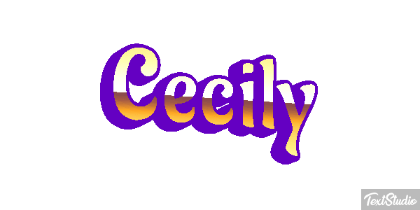 Cecily Text effect