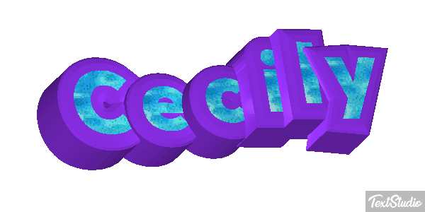 Cecily Text effect