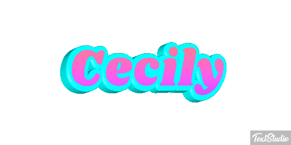 Cecily Text effect