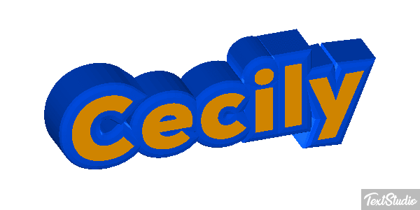 Cecily Text effect