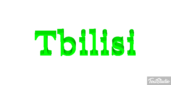 Tbilisi Efekt tekstowy