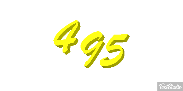 495 Tekst effect