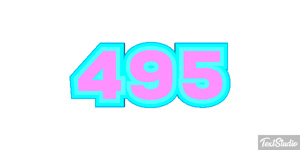 495 Tekst effect