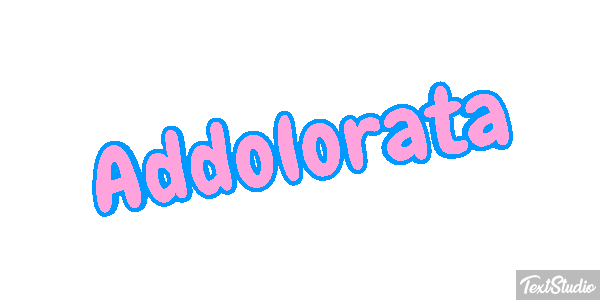 Addolorata Текстовый эффект