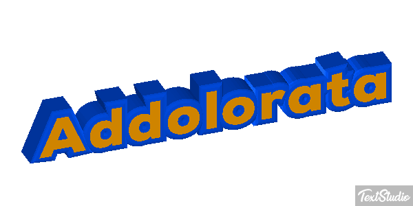 Addolorata Текстовый эффект