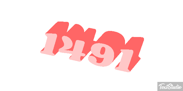 1491 Text effect