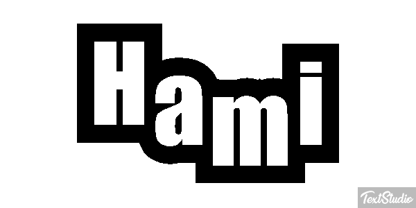 Hami Efeito do texto