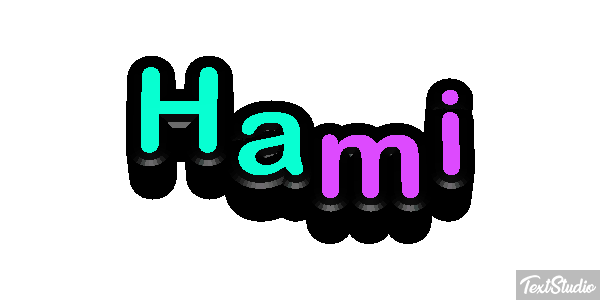 Hami Efeito do texto