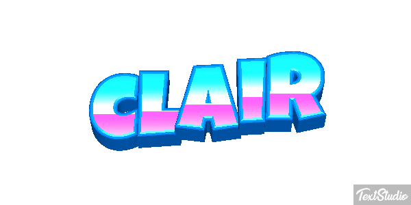 Clair Effet de texte