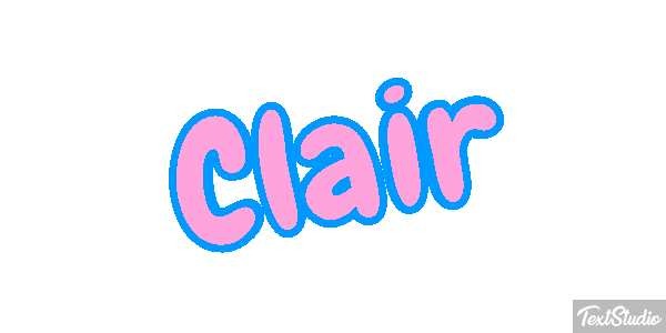 Clair Effet de texte