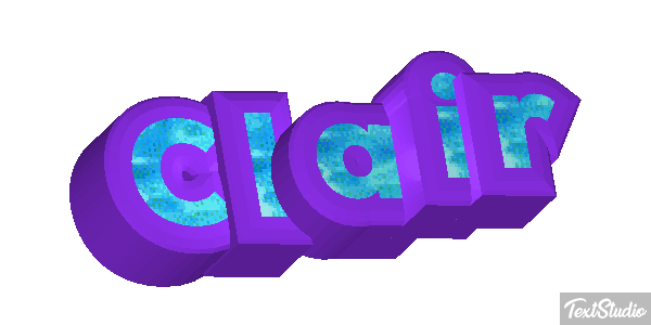 Clair Effet de texte