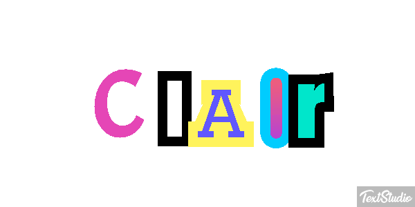 Clair Effet de texte