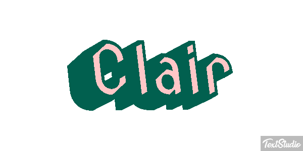 Clair Effet de texte