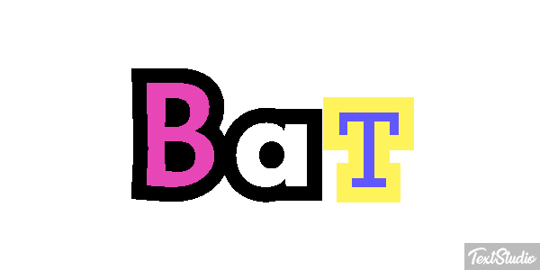 Bat Efeito do texto
